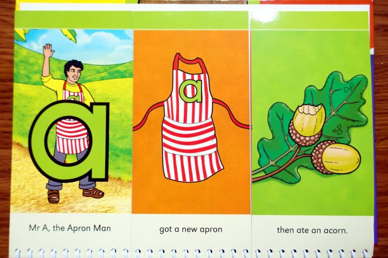 圖像記憶教材推薦 英國Letterland自然發音Phonics教材 愛小宜的甜蜜小窩